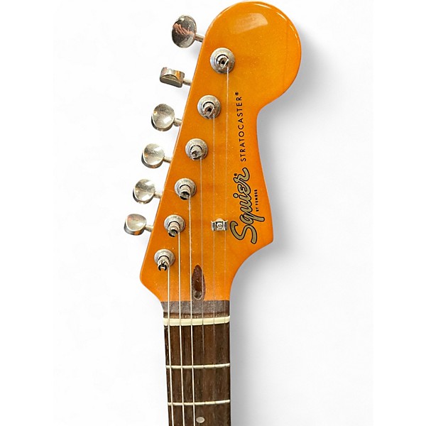 Used Squier Classic Vibe Starcaster Blue Hollow Body Electric Guitar