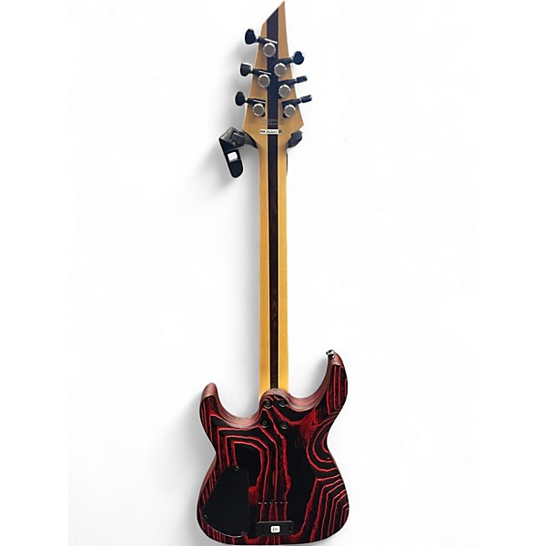 Used Jackson ht6 dinky modern ash red sand blast Solid Body Electric Guitar