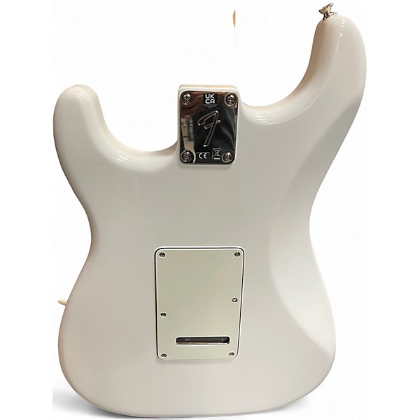 Used Fender Player Stratocaster Arctic White Solid Body Electric Guitar