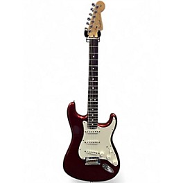 Used Fender American Standard Stratocaster Candy Apple Red Metallic Solid Body Electric Guitar