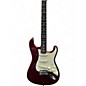 Used Fender American Standard Stratocaster Candy Apple Red Metallic Solid Body Electric Guitar