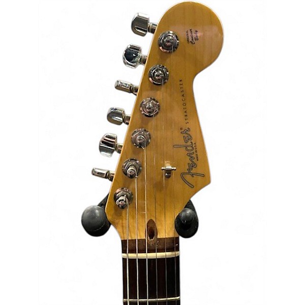 Used Fender American Standard Stratocaster Candy Apple Red Metallic Solid Body Electric Guitar