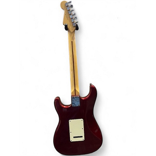 Used Fender American Standard Stratocaster Candy Apple Red Metallic Solid Body Electric Guitar