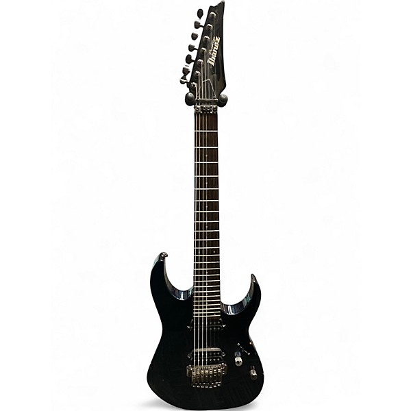 Used Ibanez RG1527 7 String Metallic Aqua Marine Solid Body Electric Guitar