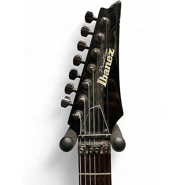 Used Ibanez RG1527 7 String Metallic Aqua Marine Solid Body Electric Guitar