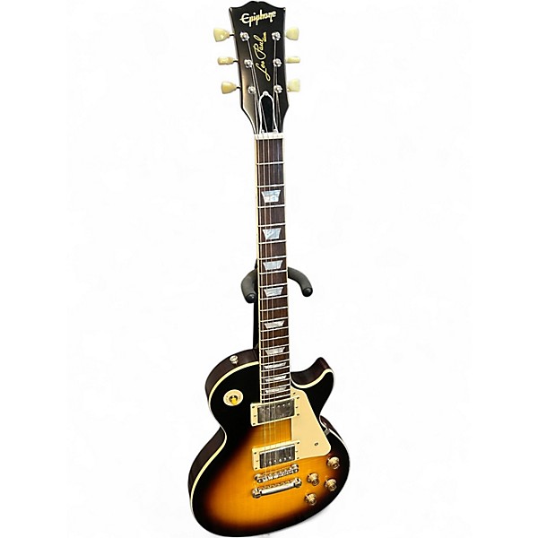 Used Epiphone Les Paul Standard 2 Color Sunburst Solid Body Electric Guitar