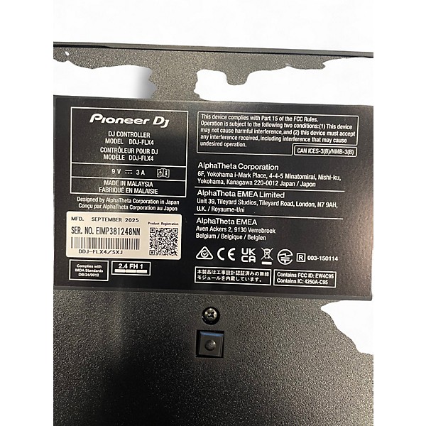 Used Pioneer DJ DDJFLX4 DJ Controller