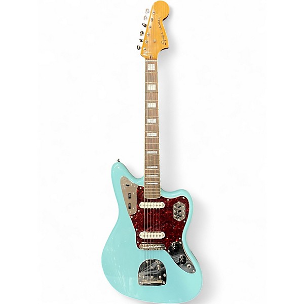 Used Squier Classic Vibe '70s Jaguar Limited-Edition Daphne Blue Solid Body Electric Guitar