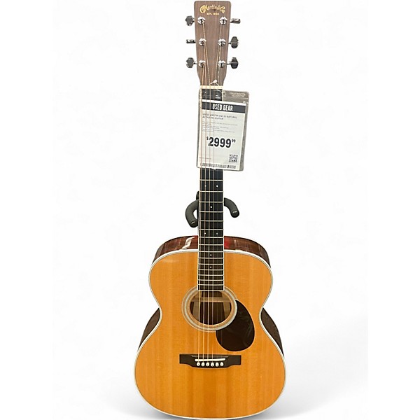 Used Martin OM-35 Natural Acoustic Guitar