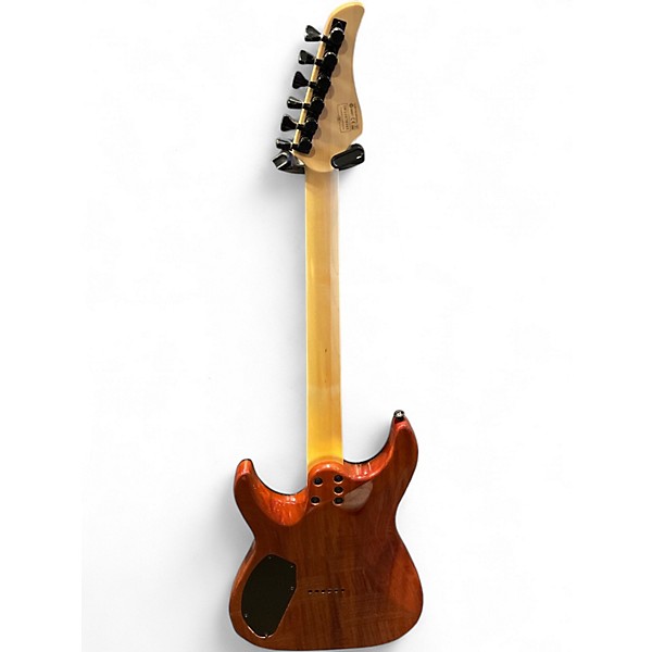Used Schecter Guitar Research CR-6 Crimson Red Burst Solid Body Electric Guitar