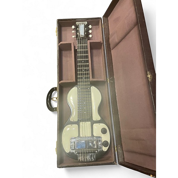 Vintage 1940s Rickenbacker MODEL B Black and White Lap Steel
