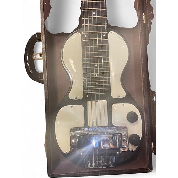 Vintage 1940s Rickenbacker MODEL B Black and White Lap Steel