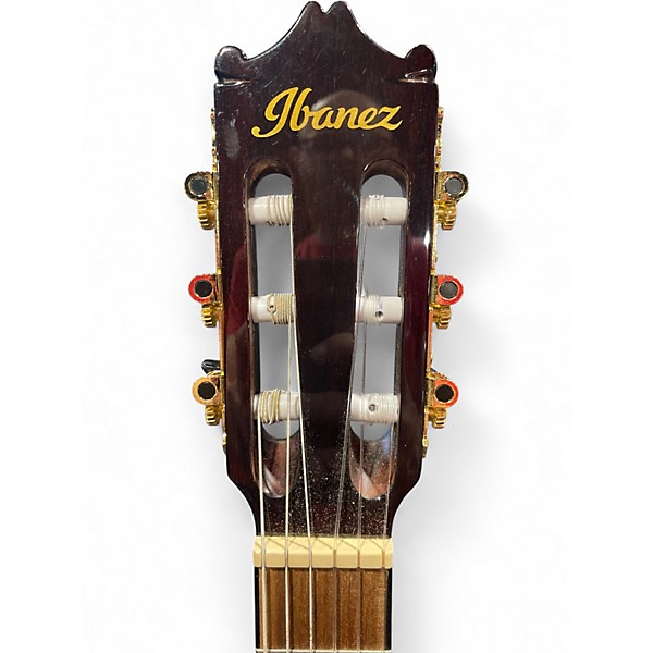 Used Ibanez GA35TCE-DVS Burst Classical Acoustic Electric Guitar