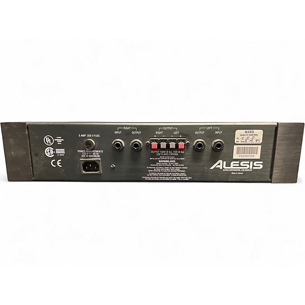 Used Alesis RA100 Power Amp