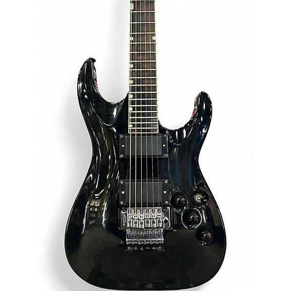Used Edwards E-HR-85 Black Solid Body Electric Guitar