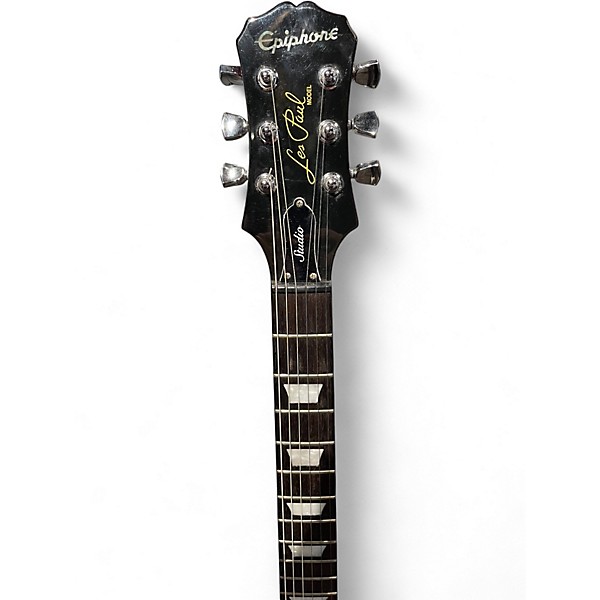 Used Epiphone Les Paul Studio Wine Red Solid Body Electric Guitar