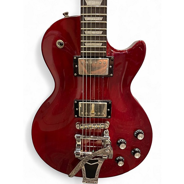 Used Epiphone Les Paul Studio Wine Red Solid Body Electric Guitar