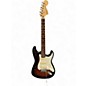 Used 2007 Squier Deluxe Stratocaster 2 Color Sunburst Solid Body Electric Guitar thumbnail