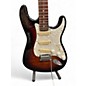 Used 2007 Squier Deluxe Stratocaster 2 Color Sunburst Solid Body Electric Guitar