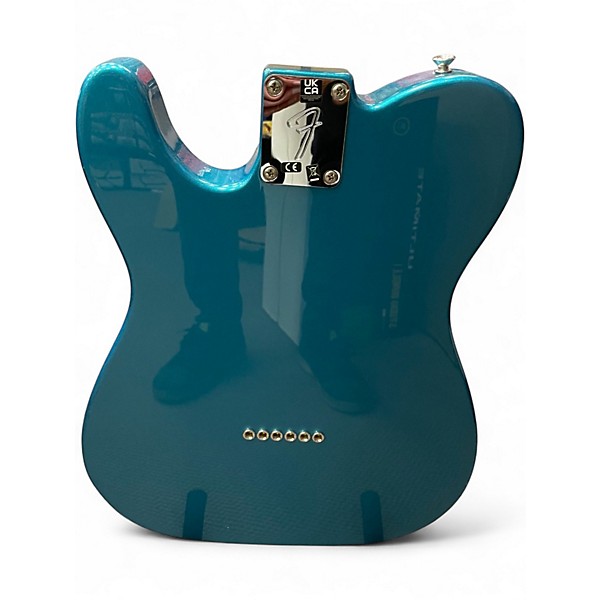 Used Fender Player Telecaster Blue Solid Body Electric Guitar