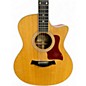 Used Taylor 416CE Natural Acoustic Electric Guitar