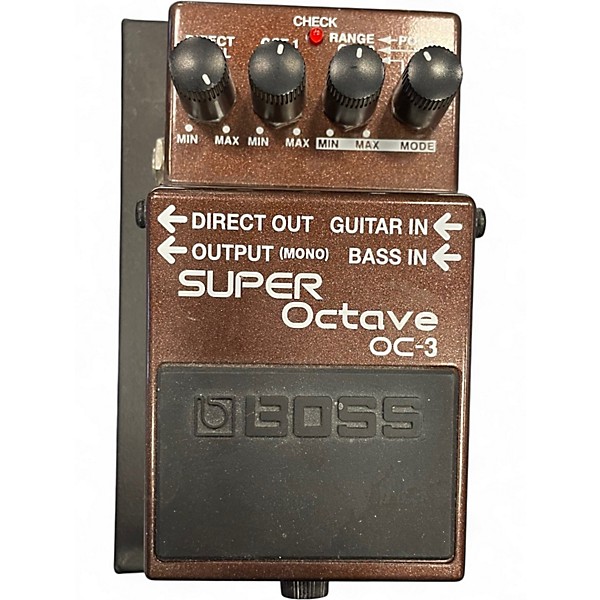 Used BOSS OC3 Super Octave Effect Pedal