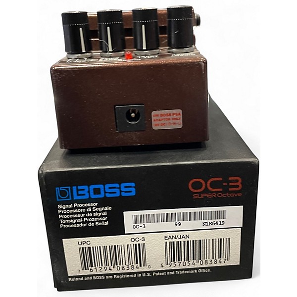 Used BOSS OC3 Super Octave Effect Pedal