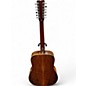Used 1970s Fender F80-12 Natural 12 String Acoustic Guitar