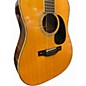 Used 1970s Fender F80-12 Natural 12 String Acoustic Guitar