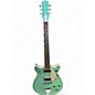 Used Gretsch Guitars G5237 electromatic double jet ft Surf green and white Solid Body Electric Guitar thumbnail