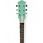 Used Gretsch Guitars G5237 electromatic double jet ft Surf green and white Solid Body Electric Guitar