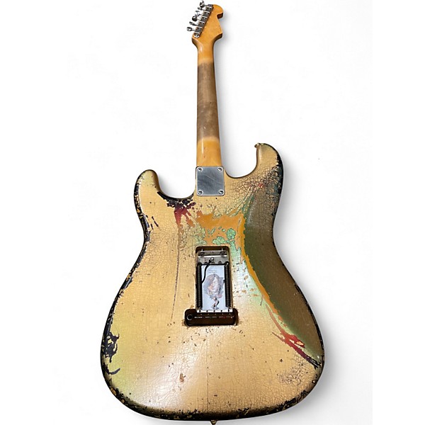 Used Berly S Style  Aged Gold Solid Body Electric Guitar