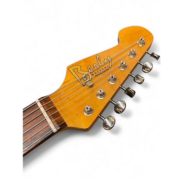Used Berly S Style  Aged Gold Solid Body Electric Guitar