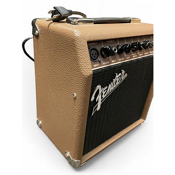 Used Fender Acoustasonic 15 Acoustic Guitar Combo Amp