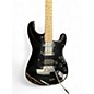 Used Squier Stratocaster HSS Black Solid Body Electric Guitar
