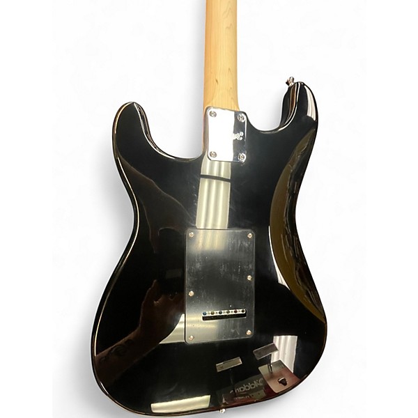 Used Squier Stratocaster HSS Black Solid Body Electric Guitar
