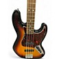Used Fender Mexican Jazz Bass (upgraded with EMGS) 2 Color Sunburst Electric Bass Guitar
