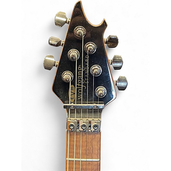 Used EVH Wolfgang Standard QM Chlorine Burst Solid Body Electric Guitar
