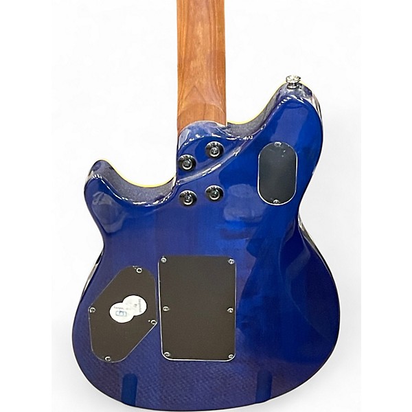 Used EVH Wolfgang Standard QM Chlorine Burst Solid Body Electric Guitar