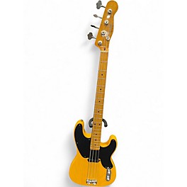 Used Fender Traditional 50s P-Bass MIJ Butterscotch Electric Bass Guitar