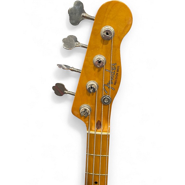 Used Fender Traditional 50s P-Bass MIJ Butterscotch Electric Bass Guitar