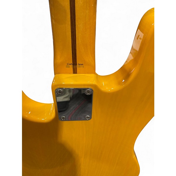 Used Fender Traditional 50s P-Bass MIJ Butterscotch Electric Bass Guitar