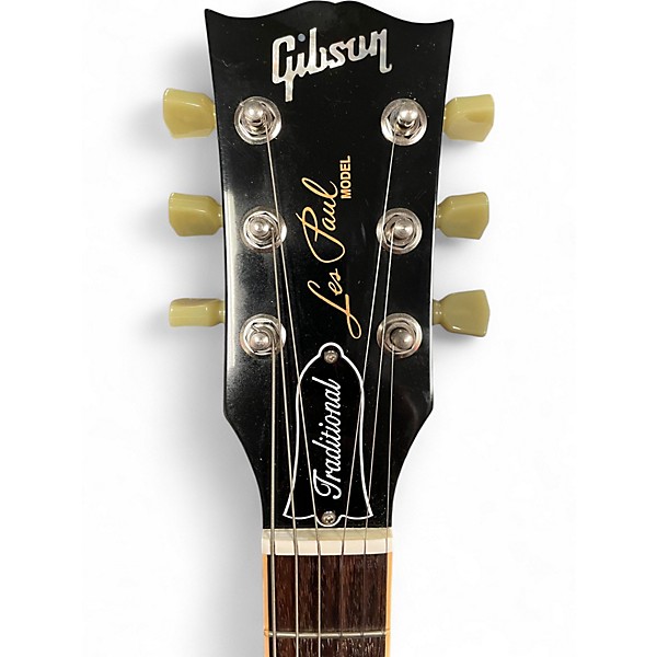 Used Gibson Les Paul Traditional Tea Burst Solid Body Electric Guitar
