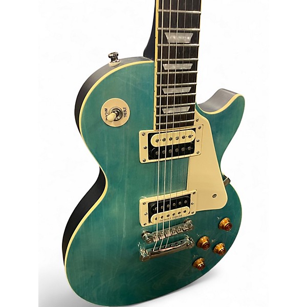Used Epiphone Les Paul Traditional PRO II Blue Agave Solid Body Electric Guitar