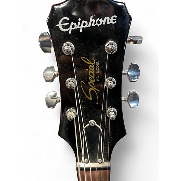 Used Epiphone SG TRIBUTE VINTAGE CHERRY Solid Body Electric Guitar