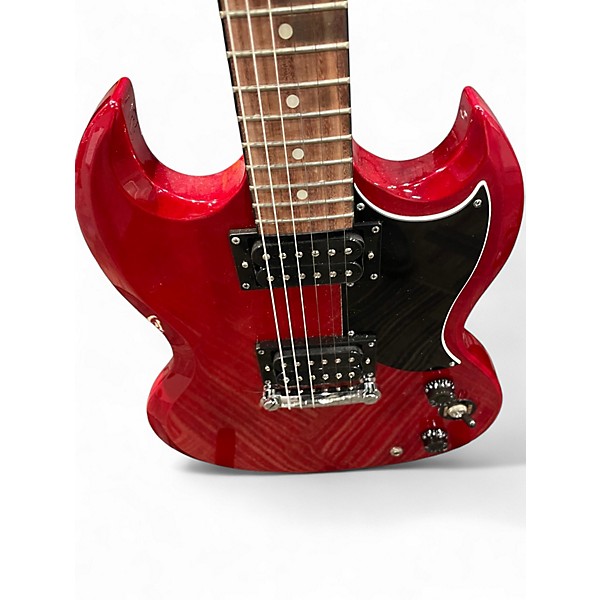 Used Epiphone SG TRIBUTE VINTAGE CHERRY Solid Body Electric Guitar