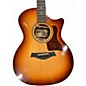 Used 2025 Taylor 414ce Studio Sunset Edgeburst Acoustic Electric Guitar