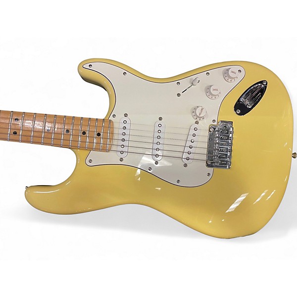 Used Fender Player Stratocaster Buttercream Solid Body Electric Guitar