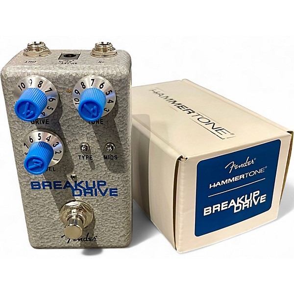 Used Fender Hammertone Breakup Drive Effect Pedal