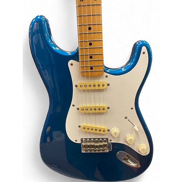 Used Squier MIJ Stratocaster Lake Placid Blue Solid Body Electric Guitar